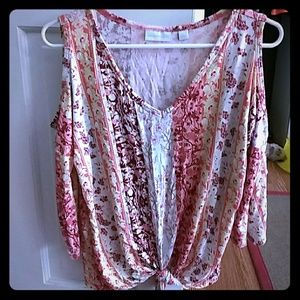 Size small new York and company top